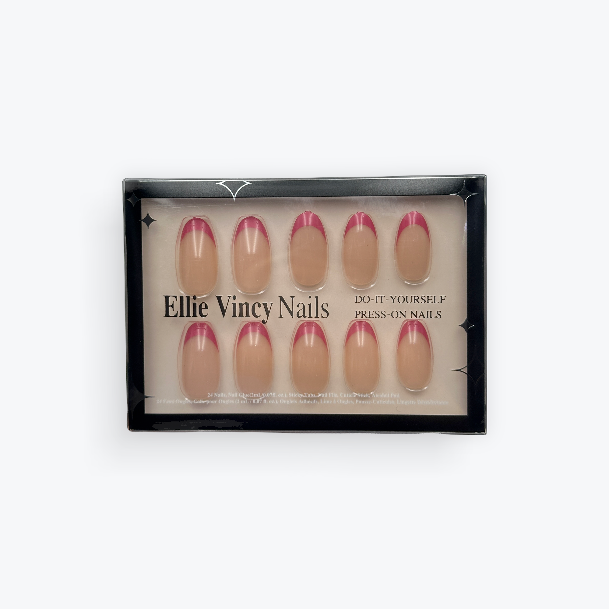 Upgraded Pink Sticky tab(Sticky pad / gel glue) – Ellie Vincy Nails