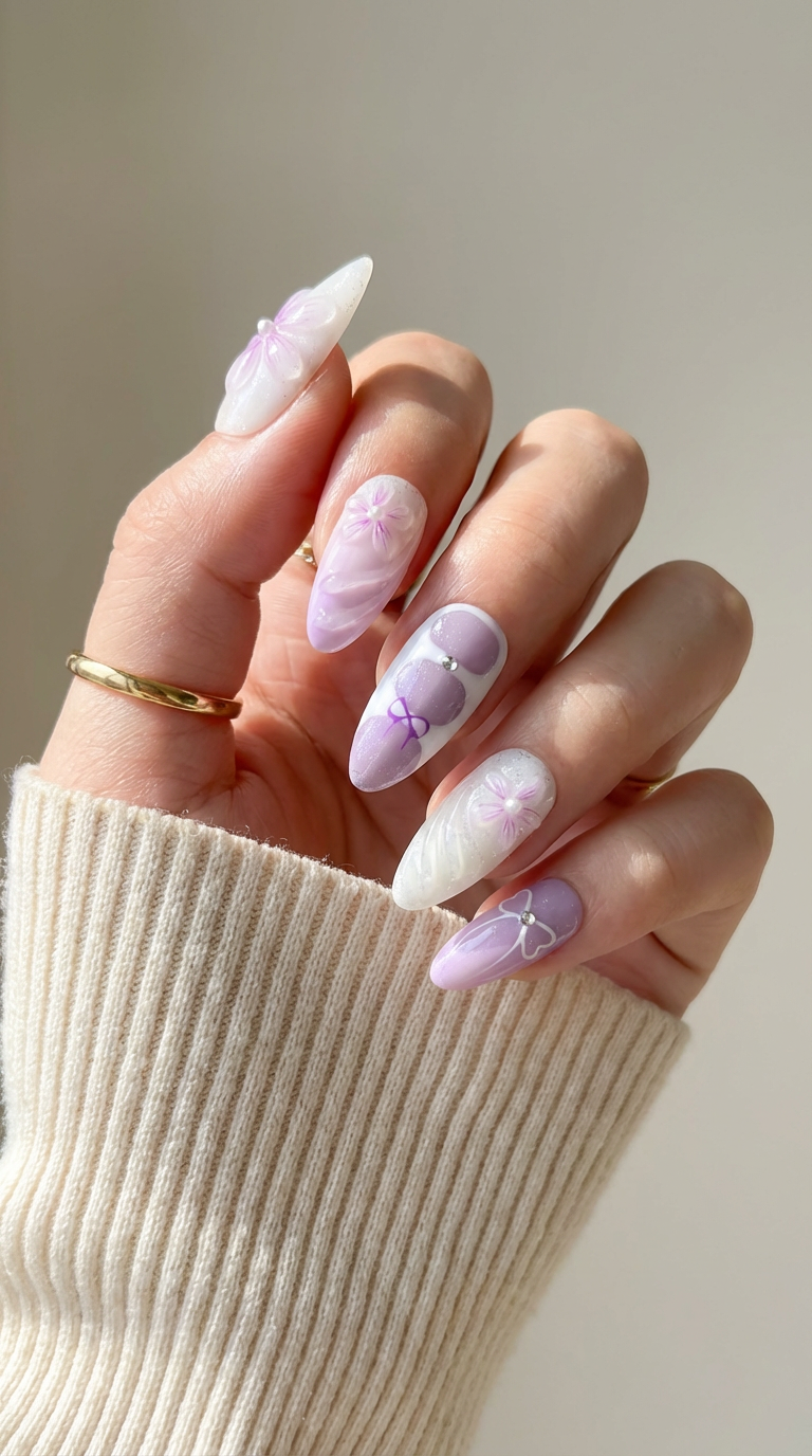 ellie vincy press on nails